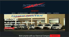 Desktop Screenshot of pacificelectriclv.com